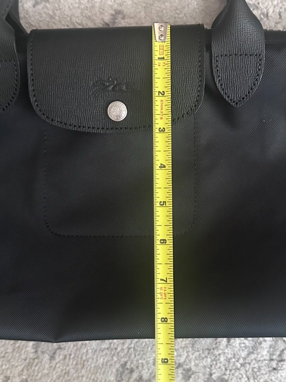 Le Pliage Energy S Handbag Black - barely used - Picture 11 of 11
